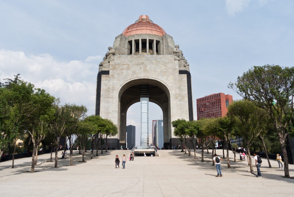 View of Monumento a la Revolución