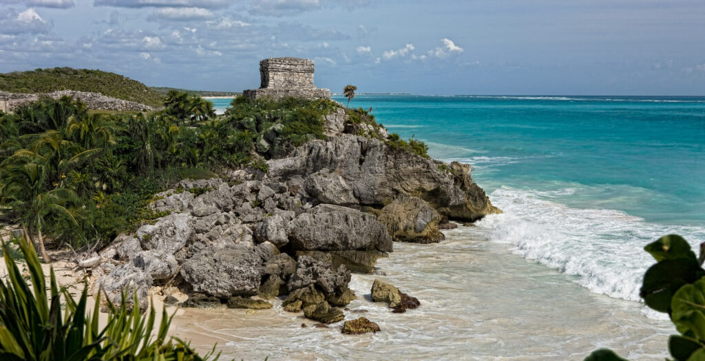 Tulum in Quintana Roo near Cancun Mexico Rivera Maya
